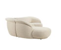 SEVN Emma organische modulaire hoekbank - Phat Sand - 310x259 cm - Zelf samen te stellen