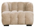 MUST Living Fauteuil Mars - Glamour sand - 75x102x95 cm