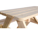 Jimmy kinder picknicktafel naturel