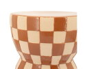 Side table Blocsy 33x33cm - bruin | BY-BOO