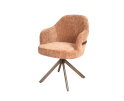 Eetkamerstoel New york poot Venus 360 anodic brown - be straight coffee