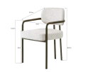 Eetkamerstoel Milan Beige - Japandi