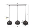 Hanglamp Punch 3 Lampen | Ray