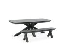 Bradford HPL bench, grey