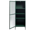 Vitrinekast Bronco tower 160 cm - Groen