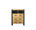 Hoog dressoir / Commode  Bruno mangohout met lades