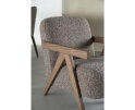 Fauteuil Francis - taupe | Eleonora