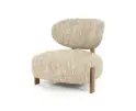 Fauteuil Reza bruin - bay | Eleonora