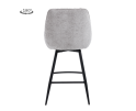 Trino Barstoel - fabric Trenza 08 oyster (draaibaar)