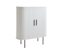Opbergkast Nola eiken 100 cm - wit