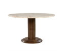 Eettafel Ted 130x130cm - bruin | Eleonora