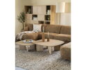 Salontafel Stef medium 100x100cm - naturel | Eleonora