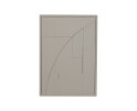 Fiona Rechthoek Schilderij Mist 70x100cm - WOOOD Exclusive