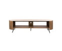 TV-meubel Arcus 180 cm - Keramiek travertin