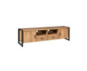 Tv-meubel Britt 200 cm mango metaal - Naturel | Meubelplaats