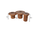 Salontafel Maya | set van 3