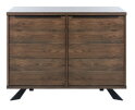 Dressoir Arno eiken 114 cm - Bruin