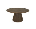 Asti Eetkamertafel rond bruin 150 cm