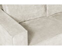 Hoekbank Valenzo Licht Beige - Memphis 4 &ndash; Ottomane Rechts &ndash; 265x210 cm