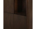 Vakkenkast Dallas Bruin Mangohout 90 cm