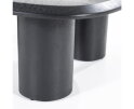 Salontafel Walter 96x78cm - zwart | Eleonora
