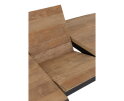DTP home Utopia eettafel Deens ovaal teakhout uitschuifbaar - 76x210/260x105 cm