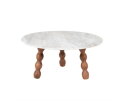 Coffee table Nelo large 75x75cm - bruin | BY-BOO