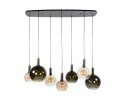 Hanglamp Moka 4+3L - Multi bruin