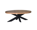Salontafel Denver | 130 cm | Ovaal