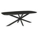 Eettafel Jesper Deens ovaal 210cm | Zwart