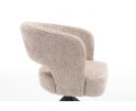 Eetkamerstoel Mura draaibaar Chenille - Beige