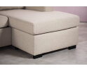U-bank Eleven 7-zits By-Olaf – Stof Inari 22 Beige – Hoek Links of Rechts Monteerbaar – 345 x 285 cm
