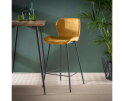 Barstoel Justin velvet | Goud