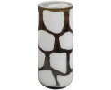 Blair Handgemaakte Vaas Xl Glas Zwart/wit - WOOOD Exclusive