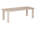 DTP home Scala Eettafel Clio rechthoekig 230x100x76 cm &ndash; Mortex &ndash; Sand