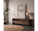 Tv meubel Jade bruin 200x40x50 cm - Japandi