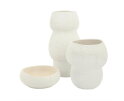 Vase Grava small - off white | BY-BOO