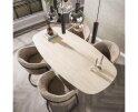 Eettafel 180 Centro - Ceramic Travertine