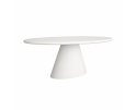 Mello Eetkamertafel ovaal wit 240 cm