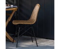 Set V 2 - Spun Stoel Naturel - BePureHome