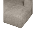 BEAN CHAISE LONGUE RECHTS GROVE MELANGE TRAVERTIN - WOOOD