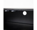 TV meubel James 180x40cm - zwart | Eleonora