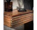Nachtkastje 1L set/2 layer XS - Massief acacia naturel