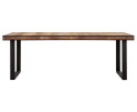 Dining table Cosmo rectangular,78x225x100 cm, recycled teakwood