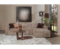 Tower Living Hoekbank Austin 2 5-AR + Chaise longue links  - Haga 39 cappuccino - 290x156x78 cm