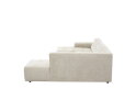 MySofa Ruby U-bank Beige Lounge L + 2,5 + Ottomane R