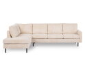 3 seater corner left, fabric Lincoln 03, M311 beige