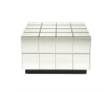 Coffee table Flectron 60x60cm - chrome | BY-BOO