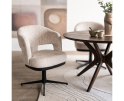 Eetkamerstoel Friso Natural - draaipoot 360 - Unique Collection