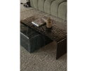Coffee table Ripple 110x55cm - bruin | BY-BOO